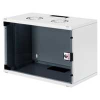LN-SS07U5440-LG Flat pack 19inch 7U W:540 D400 mm Set Soho Cabinet, Grey 