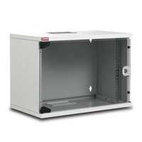 LN-SS09U5440-LG Flat pack 19inch 9U W:540 D400 mm Set Soho Cabinet, Grey 